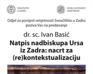 Predavanje dr.sc. Ivana Basića